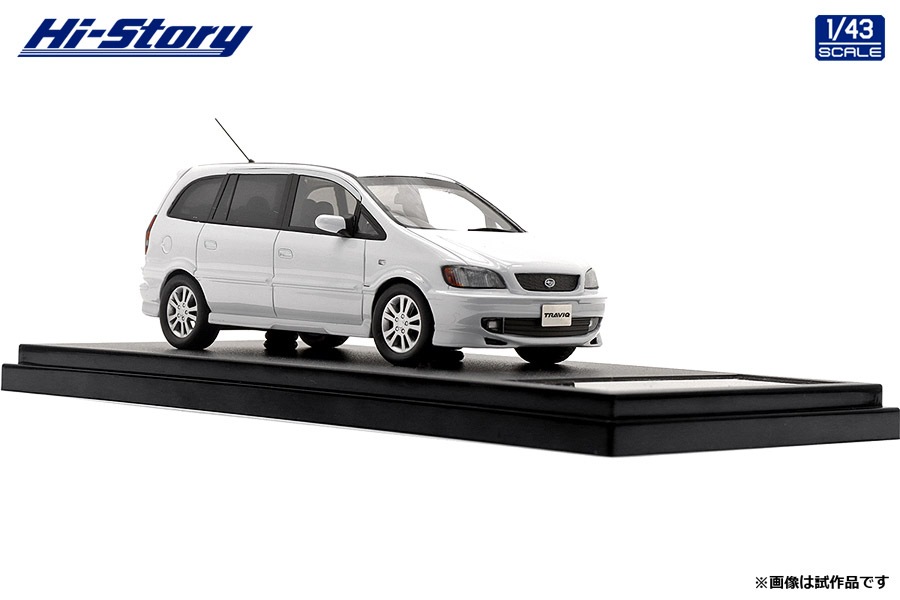 HS419WH 1/43 SUBARU TRAVIQ S-package (2001) カサブランカホワイト