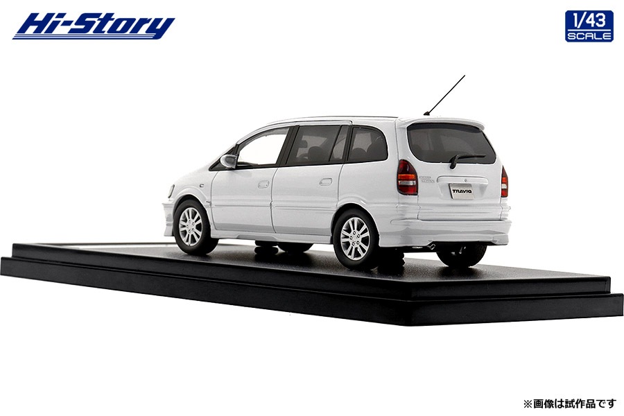 HS419WH 1/43 SUBARU TRAVIQ S-package (2001) カサブランカホワイト