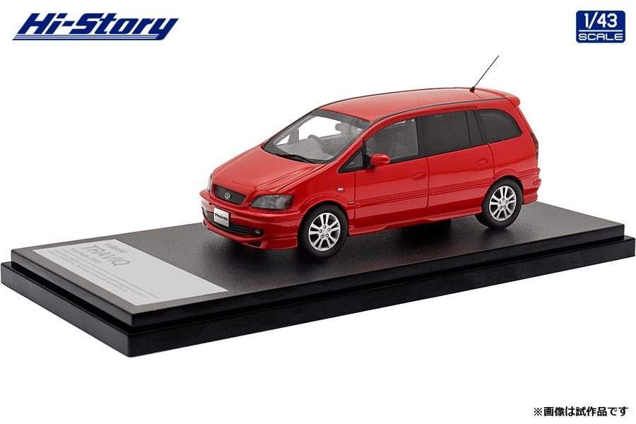 HS419RE 1/43 SUBARU TRAVIQ S-package (2001) マグマレッド