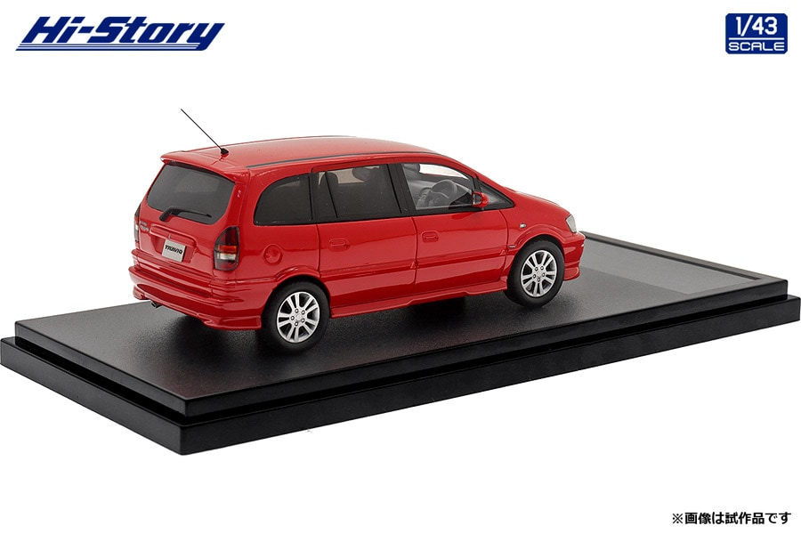 HS419RE 1/43 SUBARU TRAVIQ S-package (2001) マグマレッド
