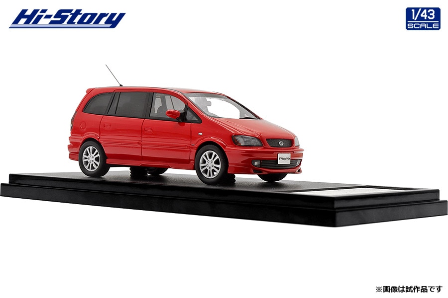 HS419RE 1/43 SUBARU TRAVIQ S-package (2001) マグマレッド