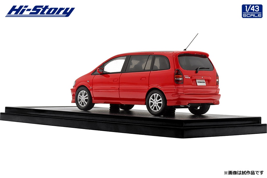 HS419RE 1/43 SUBARU TRAVIQ S-package (2001) マグマレッド
