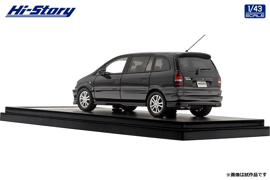 HS419BK 1/43 SUBARU TRAVIQ S-package (2001) チャコールブラックマイカ
