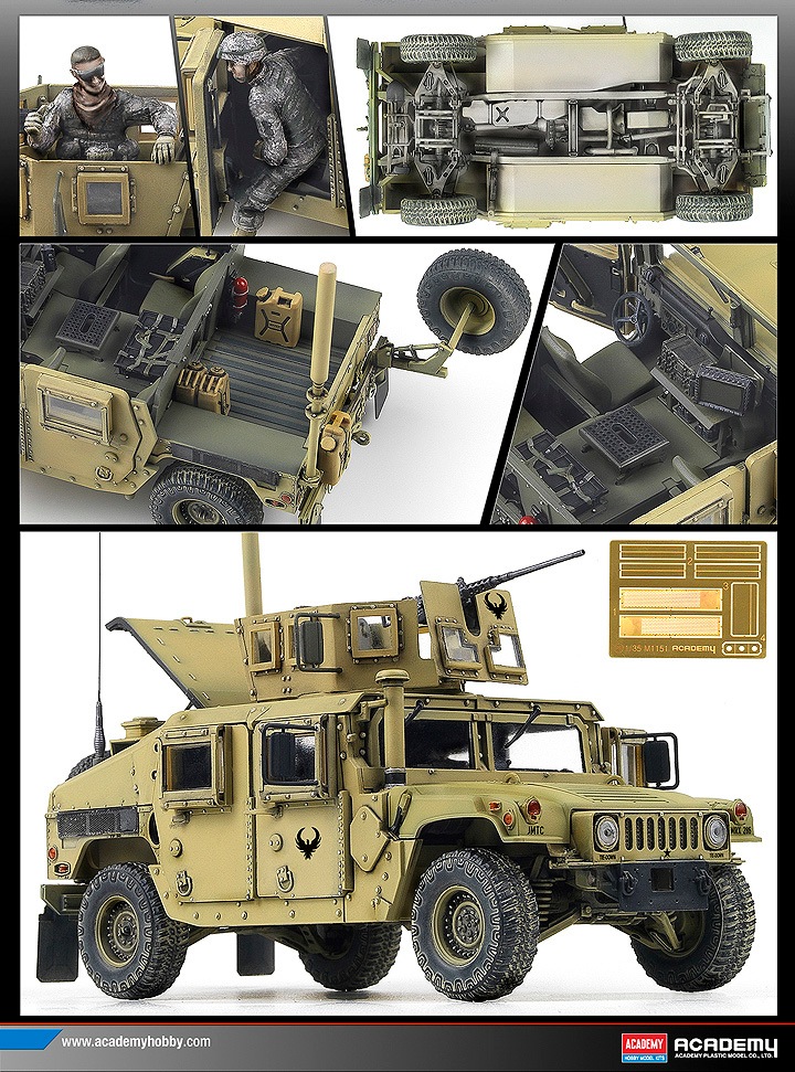 13415 1/35 M1151 ハンヴィー装甲強化型 | タイプ,プラモデル