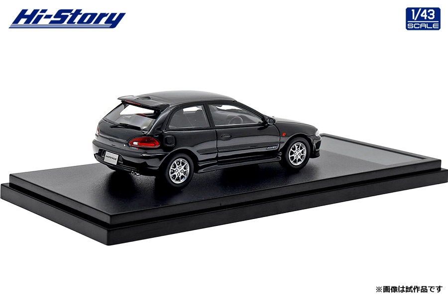 HS429BK 1/43 MITSUBISHI MIRAGE CYBORG-R (1992) ピレネーブラック