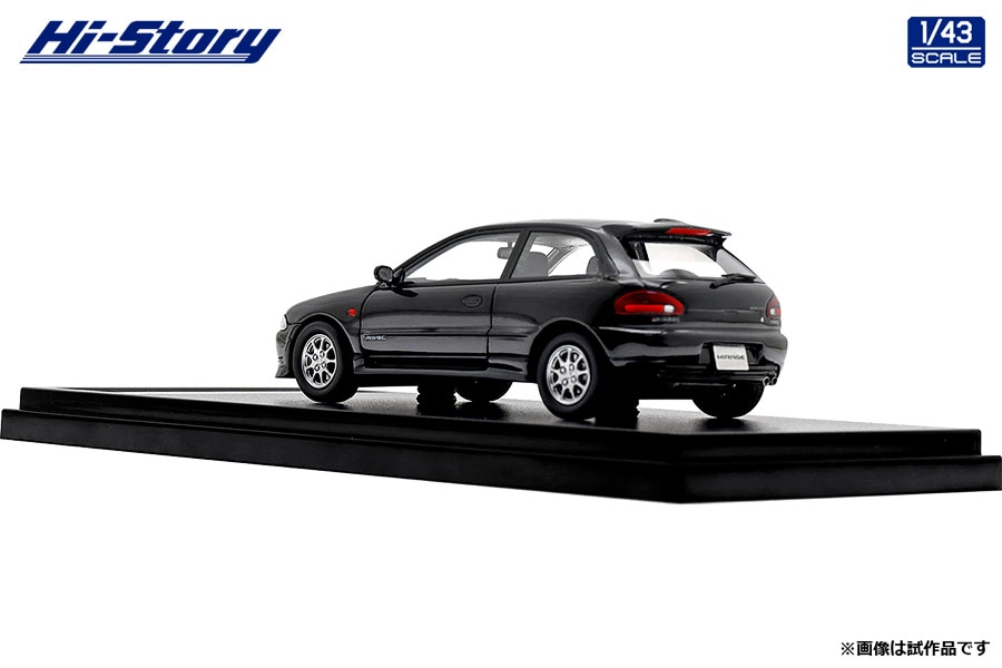 HS429BK 1/43 MITSUBISHI MIRAGE CYBORG-R (1992) ピレネーブラック