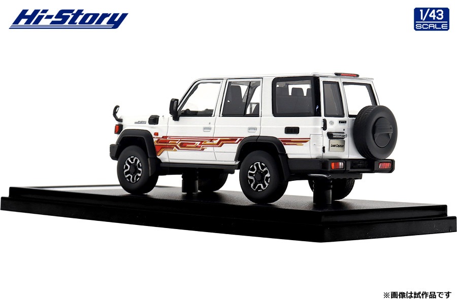ランドクルーザー70 ミニカー スーパーホワイト II トヨタ ランドクルーザー 70 (スーパーホワイト II) (ミニカー