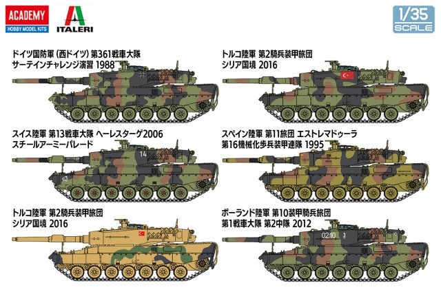 1/35 ドイツ連邦陸軍 レオパルト2A4【13536】 | タイプ,プラモデル