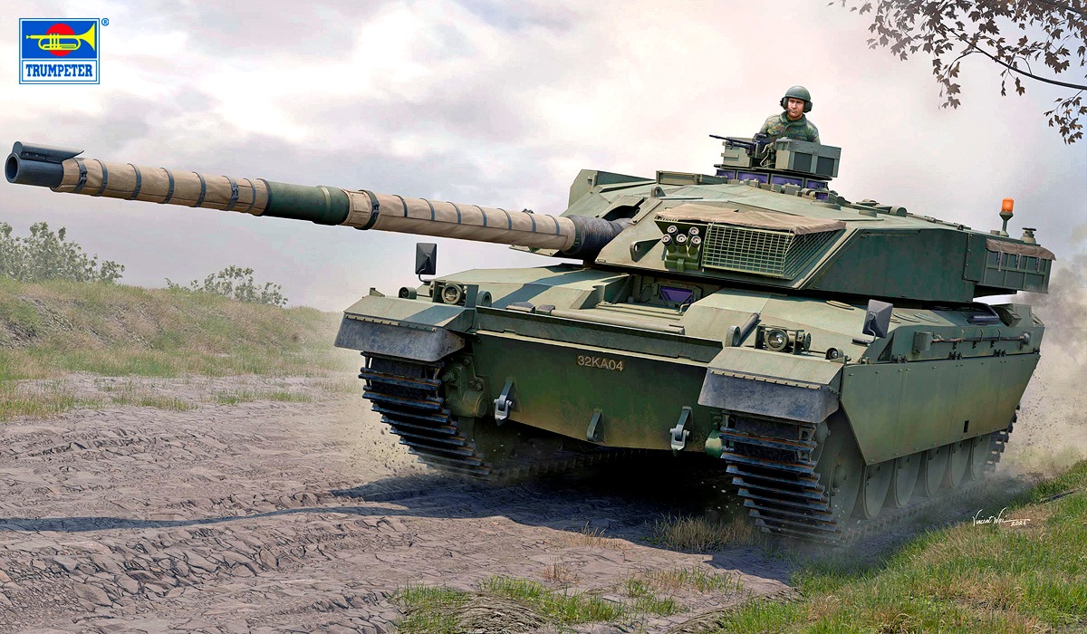 NEW 09611 1/35 イギリス陸軍 チャレンジャー1 Mk.3