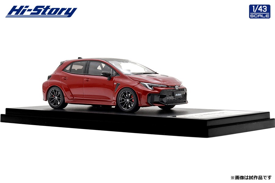 1/43 Toyota GR COROLLA RZ (2025) エモーショナルレッドⅡ【HS573RE】