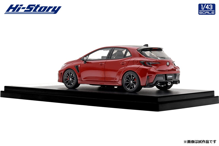 1/43 Toyota GR COROLLA RZ (2025) エモーショナルレッドⅡ【HS573RE】