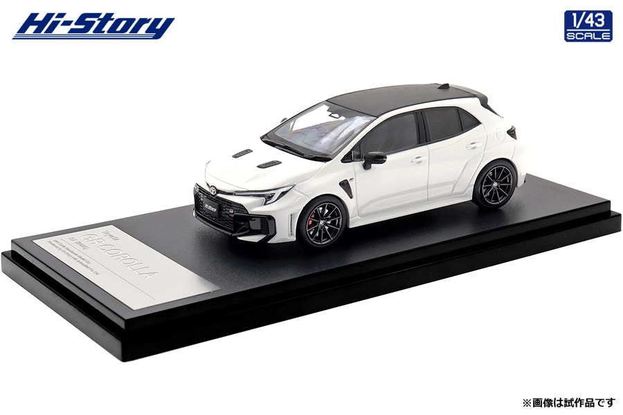 1/43 Toyota GR COROLLA RZ (2025) スーパーホワイトⅡ【HS573WH】