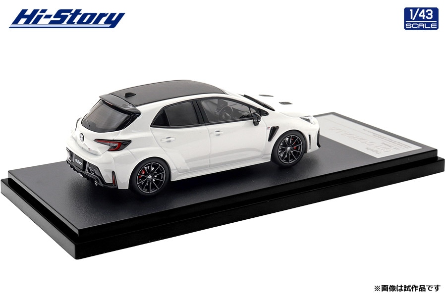 1/43 Toyota GR COROLLA RZ (2025) スーパーホワイトⅡ【HS573WH】
