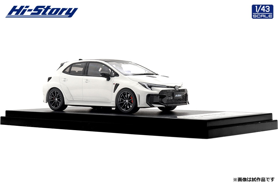 1/43 Toyota GR COROLLA RZ (2025) スーパーホワイトⅡ【HS573WH】