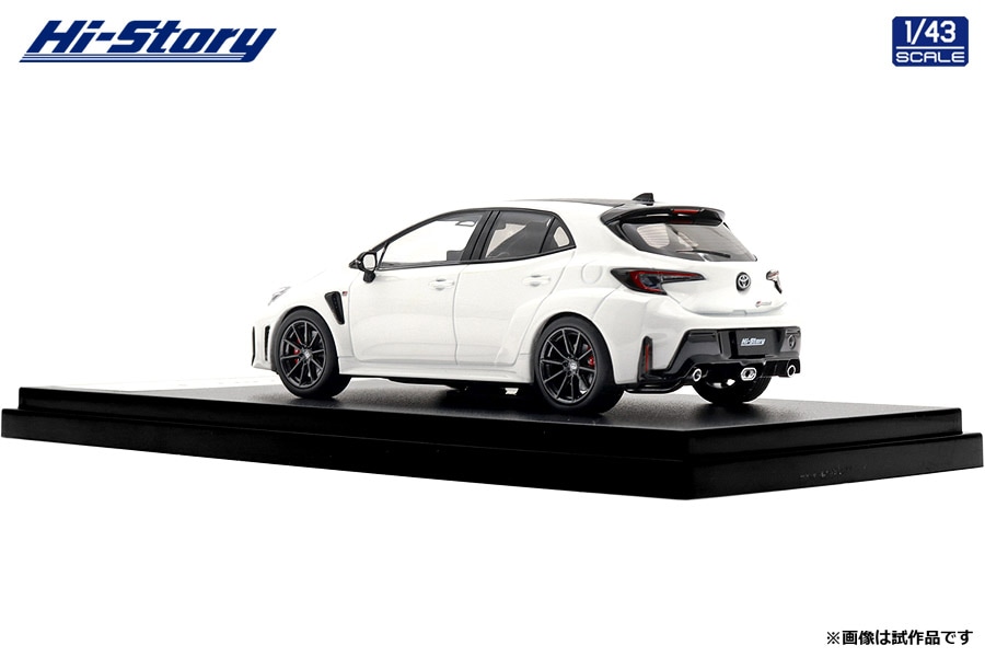 1/43 Toyota GR COROLLA RZ (2025) スーパーホワイトⅡ【HS573WH】
