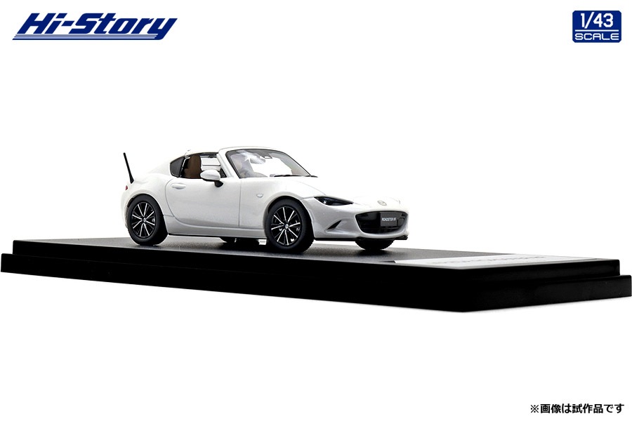 1/43 MAZDA ROADSTER RF VS (2024) スノーフレイクホワイトパール