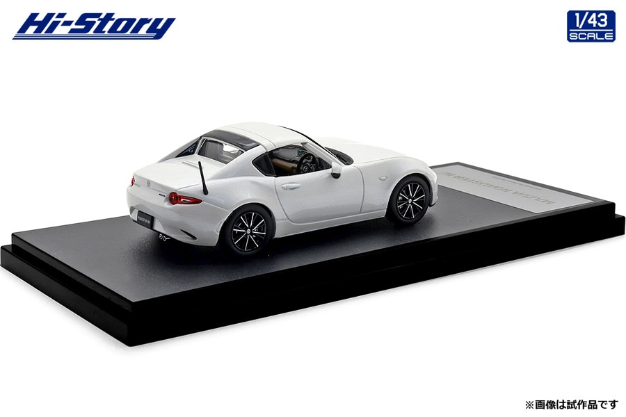 1/43 MAZDA ROADSTER RF VS (2024) スノーフレイクホワイトパール