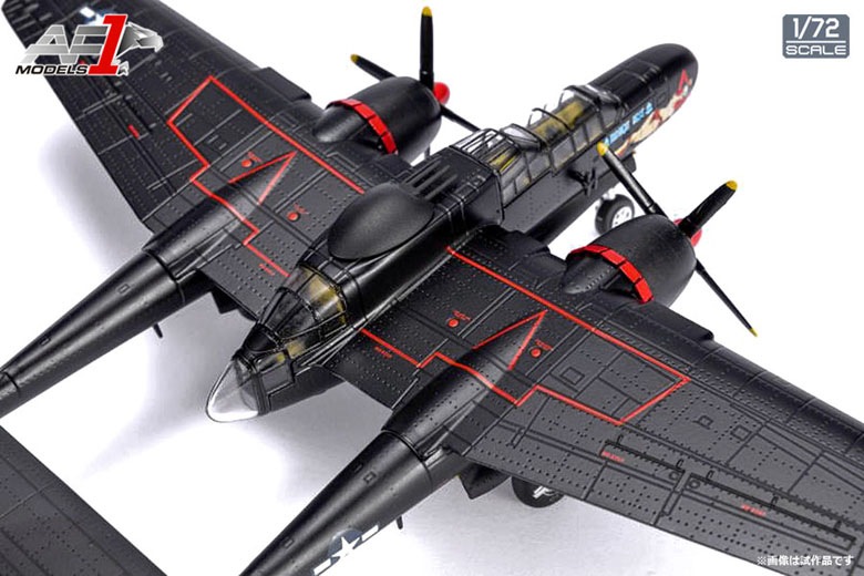 【SALE】1/72 P-61B BLACK WIDOW Midnight Belle