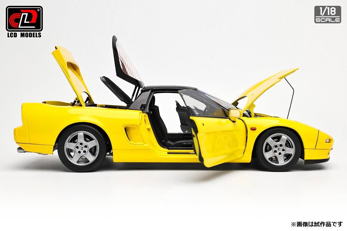 1/18 ホンダ NSX (NA1) イエロー 【LCD18022YE】 | すべての商品