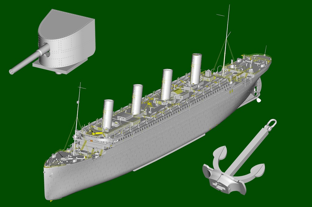 03720 1/200 イギリス海軍輸送船 オリンピック | モデル,艦船