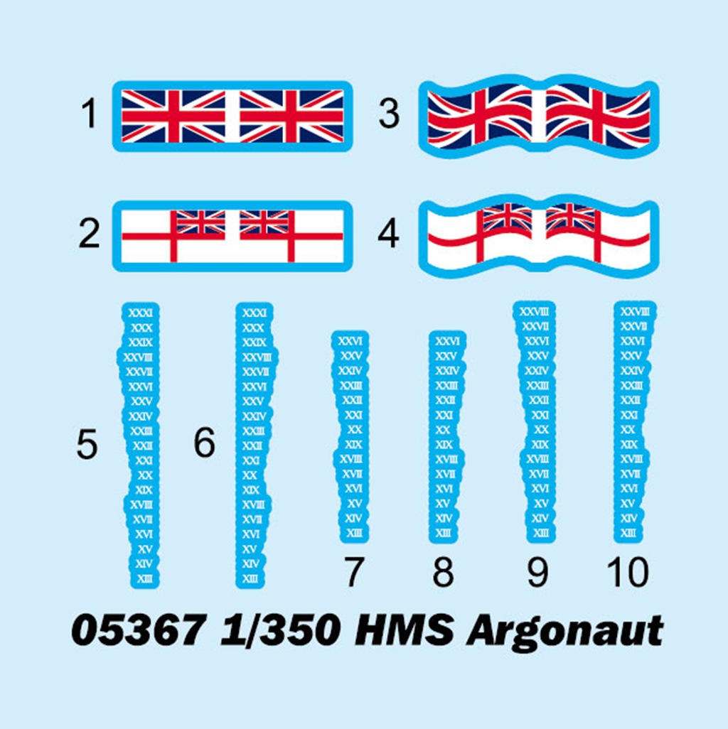 05367 1/350 イギリス海軍 軽巡洋艦 HMS アルゴノート