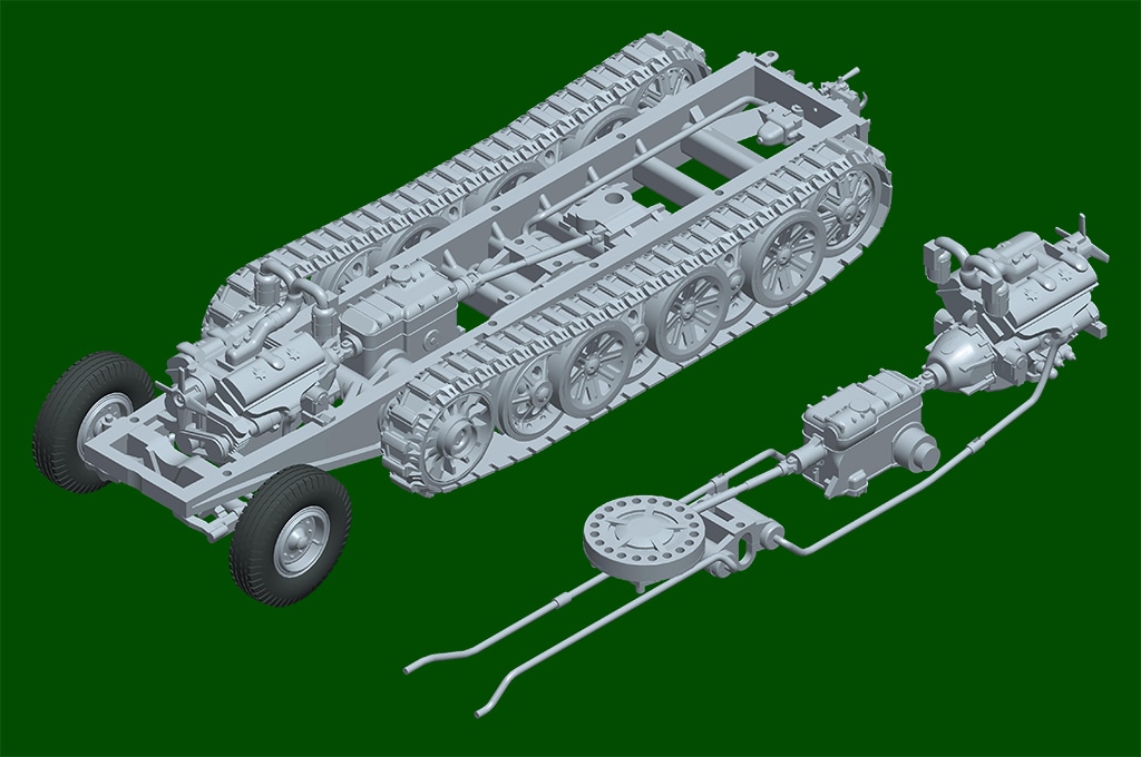 07404 1/72 ドイツ軍 Sdkfz.8/DB10 12t 装甲兵員輸送車