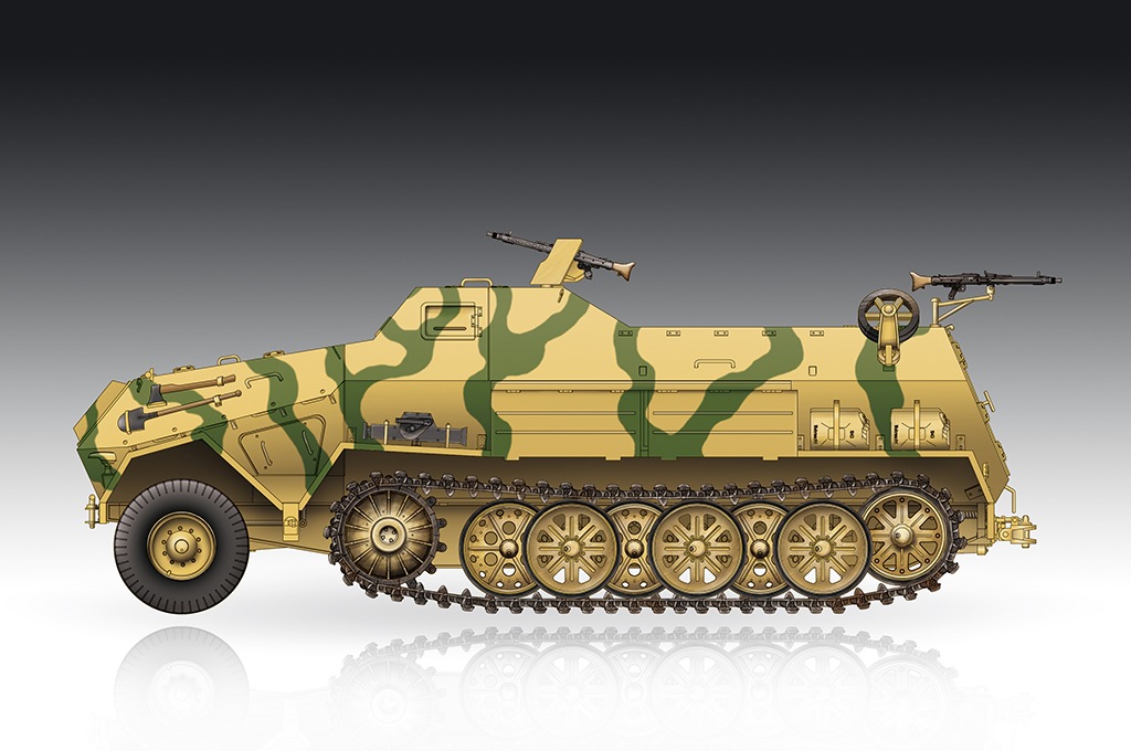 07404 1/72 ドイツ軍 Sdkfz.8/DB10 12t 装甲兵員輸送車 | タイプ