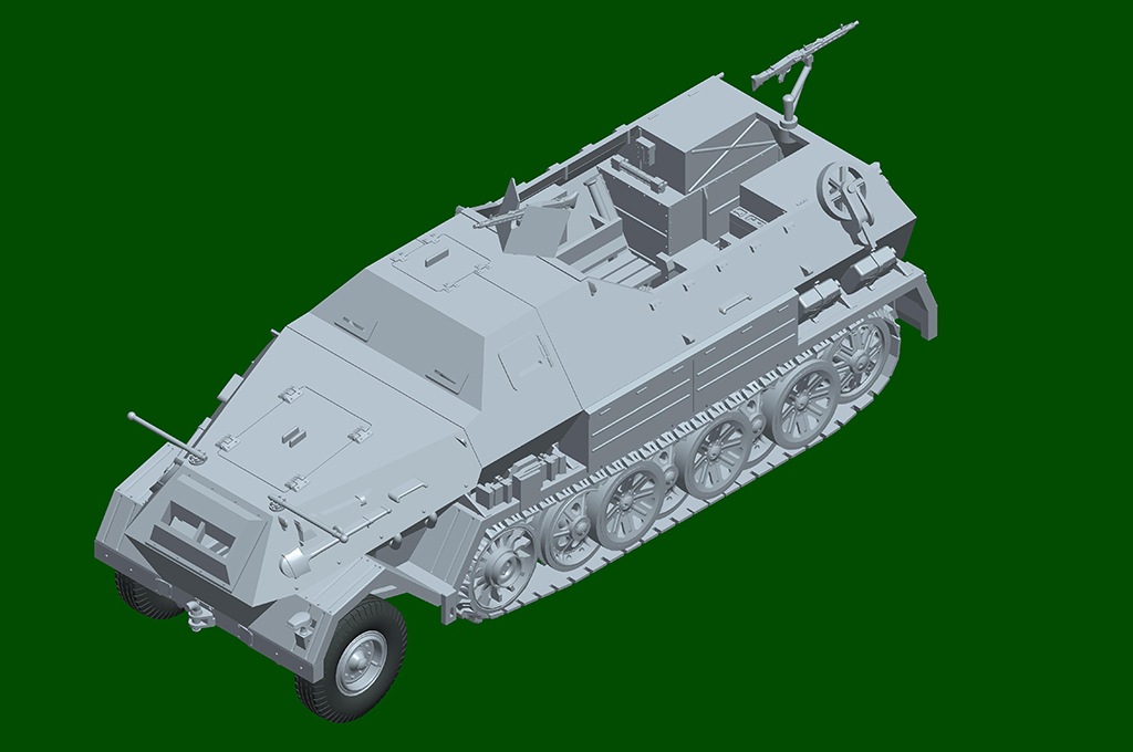 07404 1/72 ドイツ軍 Sdkfz.8/DB10 12t 装甲兵員輸送車