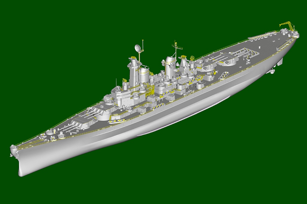 05373 1/350 アメリカ海軍モンタナ級戦艦 BB-68 オハイオ