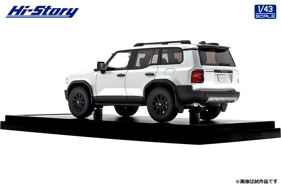 ランクルミニカー①089 プラチナホワイトパールマイカFirst Edition 1/43 Toyota LANDCRUISER 250 ZX 