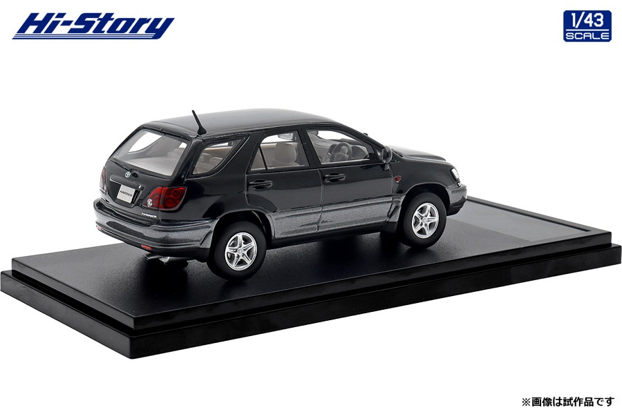 1/43 Toyota HARRIER 3.0 FOUR G Package (1997) ブラック(HS449BK)