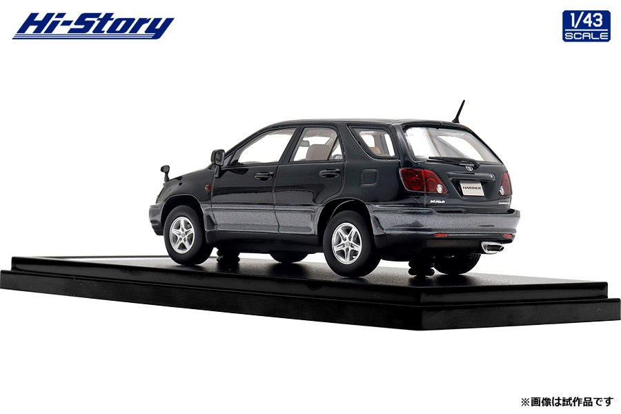 1/43 Toyota HARRIER 3.0 FOUR G Package (1997) ブラック(HS449BK)