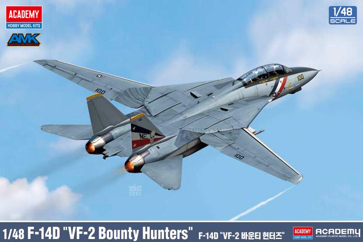 タミヤ1/48 F-14D VF-2バウンティ.ハンターズ仕様　完成品 タミヤ1/48 F-14D VF-2バウンティ.ハンターズ仕様 完成品 1/48 タミヤ