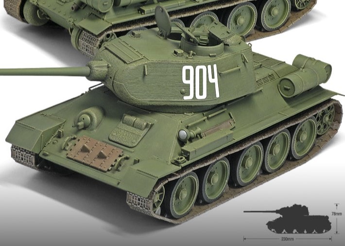 13290 1/35 T-34/85 第112工廠型