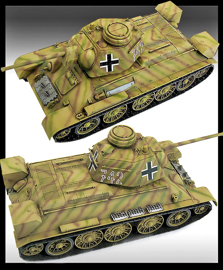 13502 1/35 T-34-747(r)鹵獲戦車