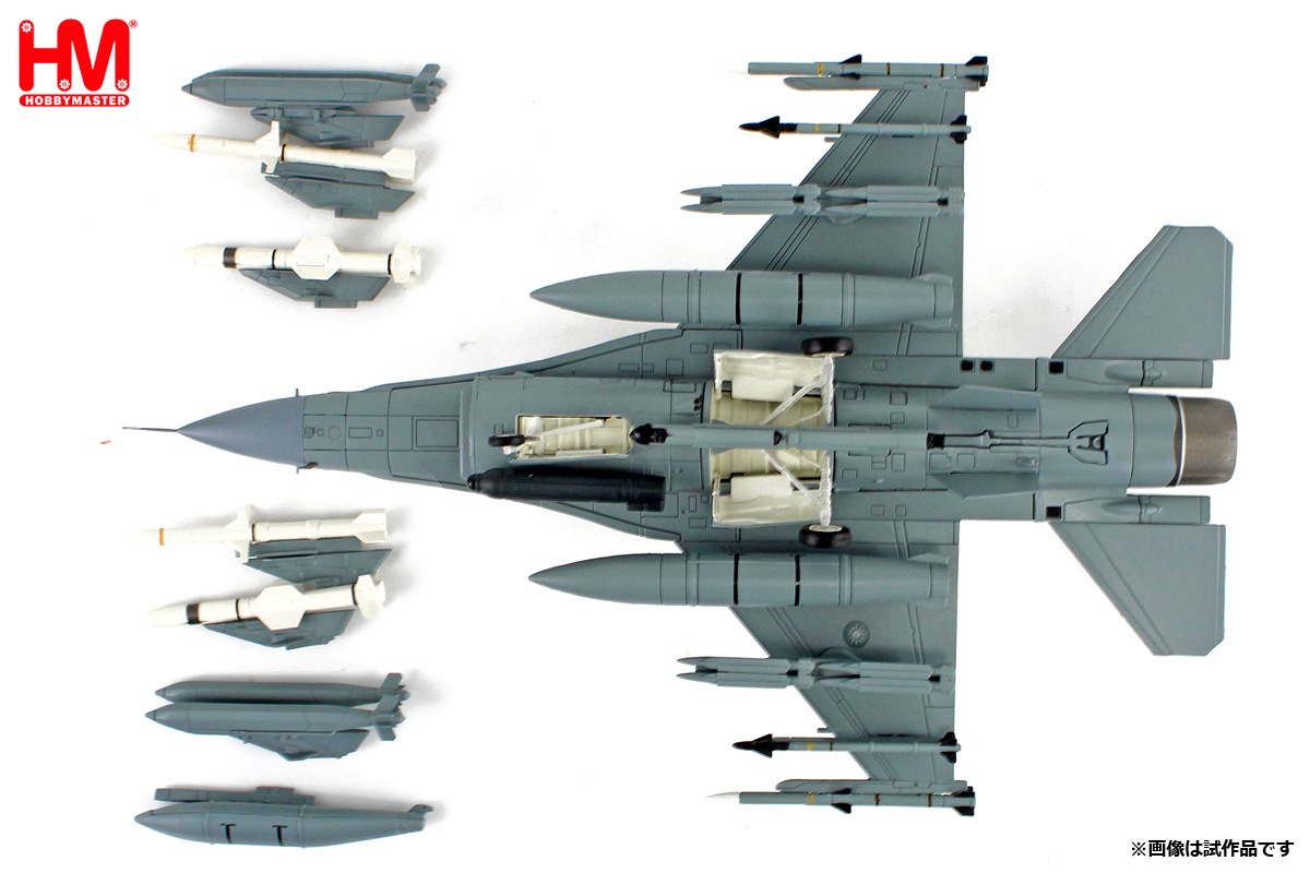 1/72 F-16D Block 70 6831 ROCAF 2025 w/IRST pod・ GBU-39・ AGM-154・ AGM-88【HA38067】