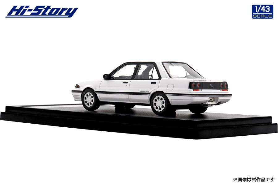 1/43 NISSAN LANGLEY 4 DOOR SEDAN GT TWINCAM (1988) クリスタルホワイト【HS468WH】