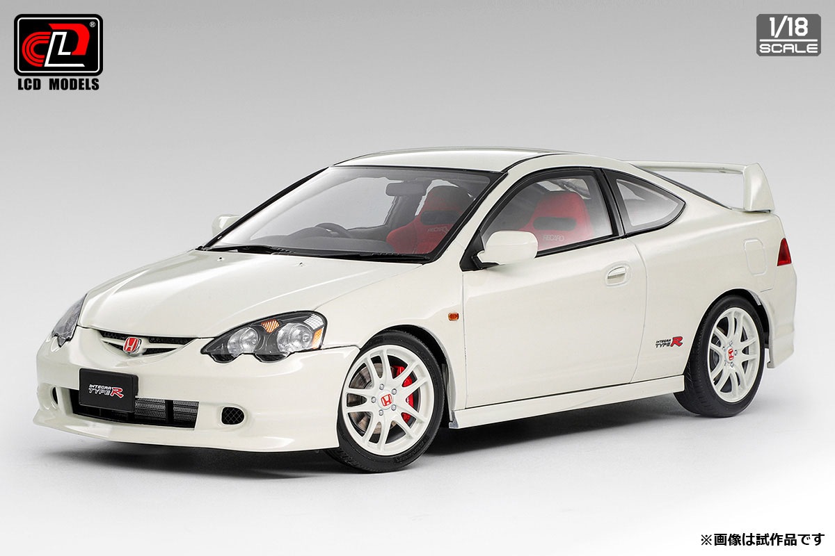 1/18 ホンダ インテグラ DC5 ホワイト 【LCD18019WH】