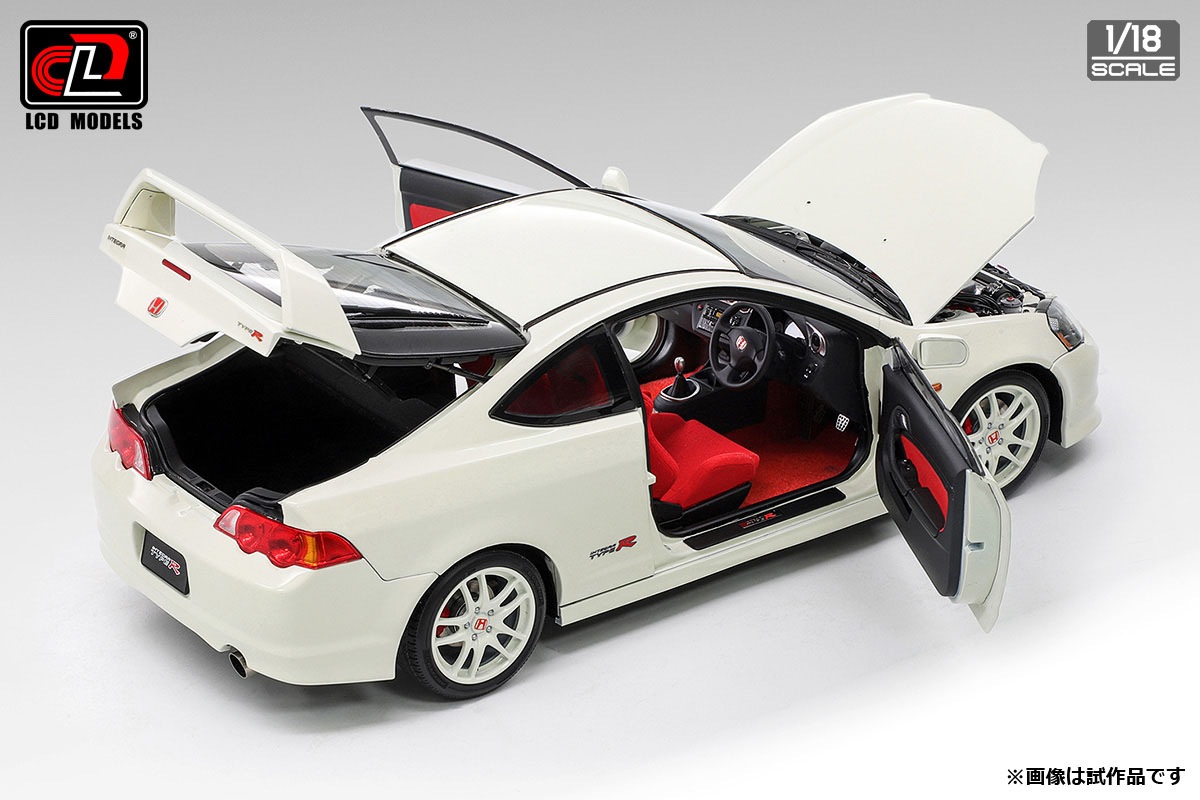 1/18 ホンダ インテグラ DC5 ホワイト 【LCD18019WH】 | ブランドから