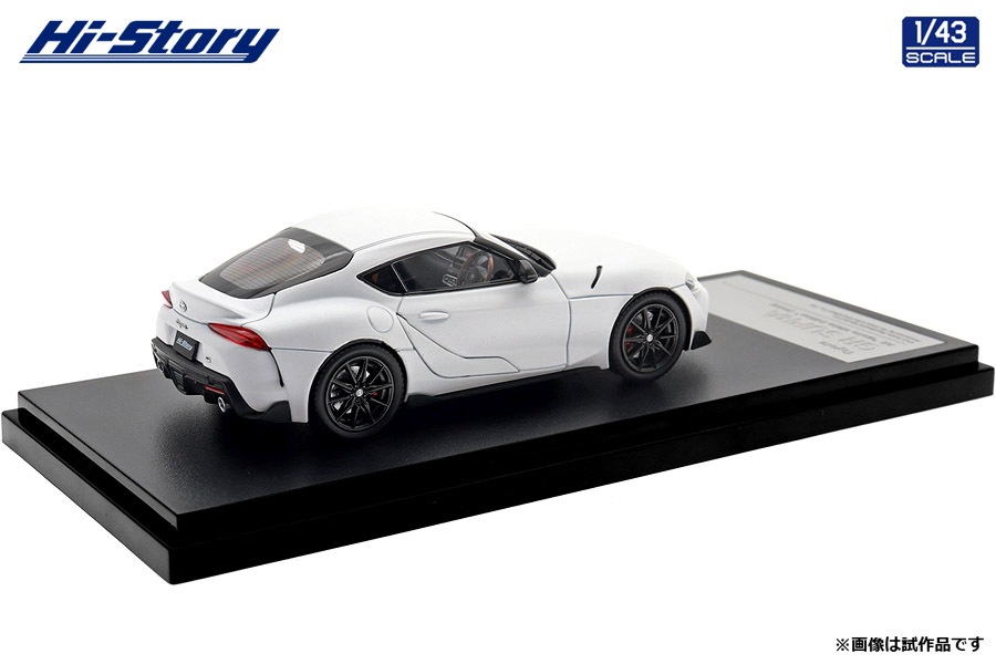 NEW HS579 1/43 Toyota GR SUPRA RZ “Matte White Edition” (2022) マットアバランチホワイトメタリック