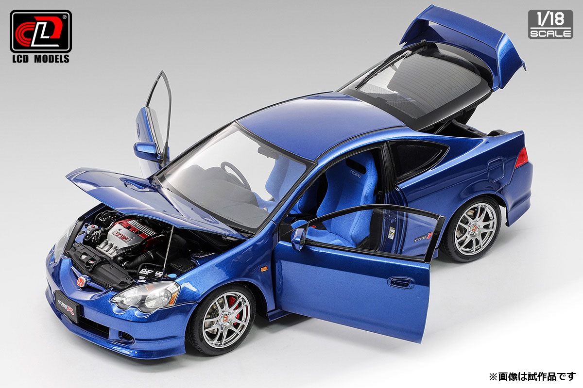 週末値下げ★超美品！onemodel インテグラDC5前期1/18 新品15C01-05 onemodel 1/18 ホンダ インテグラ・タイプR DC5 前期
