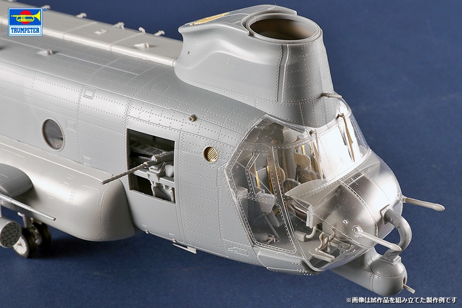 1/35 ACH-47A チヌーク ヘリコプターガンシップ【05113