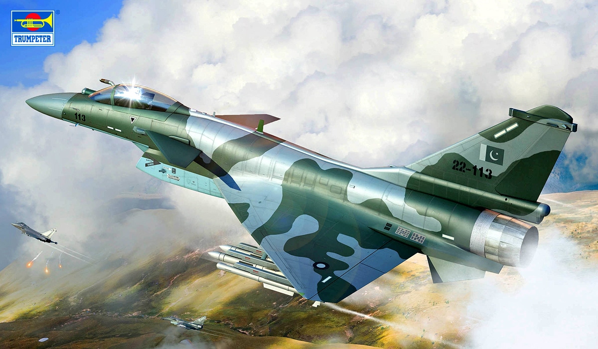 1/72 パキスタン空軍 J-10CE & インド空軍 ラファール 2in1【01690】