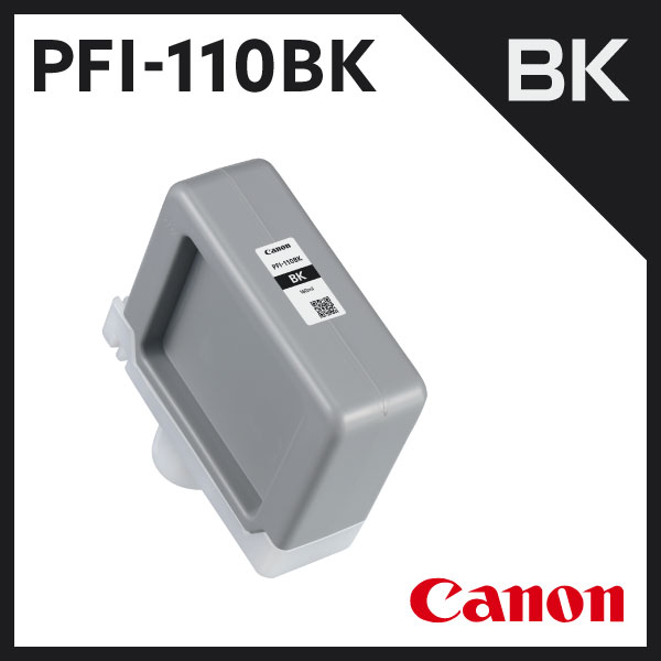 CANON ����Υ� ��Ƚ �ץ�󥿡����� PFI-110 BK (�֥�å�)�ڸĿ��������Բġ�