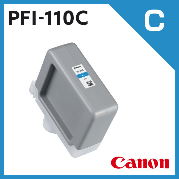 CANON ����Υ� ��Ƚ �ץ�󥿡����� PFI-110 C (������)�ڸĿ��������Բġ�