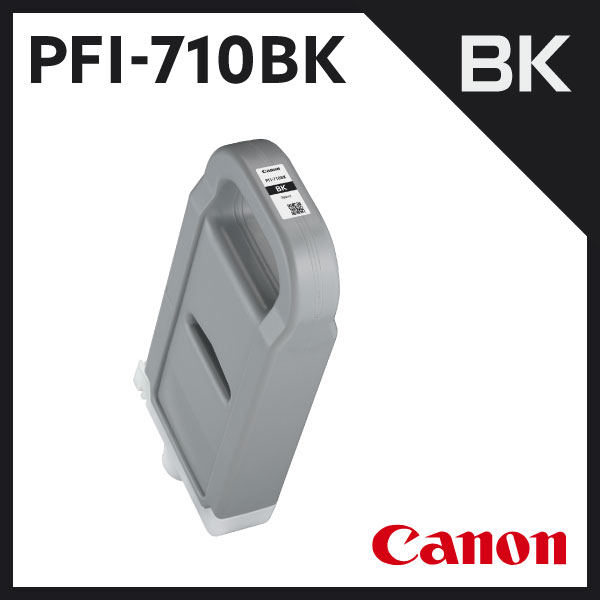 CANON ����Υ� ��Ƚ �ץ�󥿡����� PFI-710 BK (�֥�å�)�ڸĿ��������Բġ�
