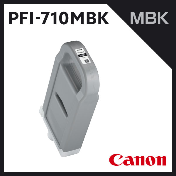 CANON ����Υ� ��Ƚ �ץ�󥿡����� PFI-710 MBK (�ޥåȥ֥�å�)�ڸĿ��������Բġ�