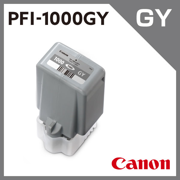 CANON ����Υ� ��Ƚ �ץ�󥿡����� PFI-1000 GY (���졼)�ڸĿ��������Բġ�
