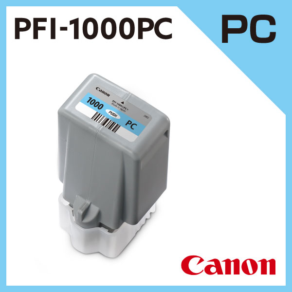 CANON キヤノン 大判 プリンターインク PFI-1000 PC （フォトシアン 