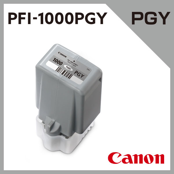 CANON ����Υ� ��Ƚ �ץ�󥿡����� PFI-1000 PGY (�ե��ȥ��졼)�ڸĿ��������Բġ�